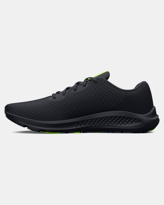Men's UA Charged Pursuit 3 Running Shoes in Black image number 1